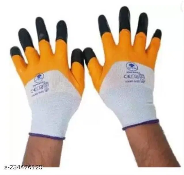 AGT Gardening Gloves, Multicolor, Set of 1