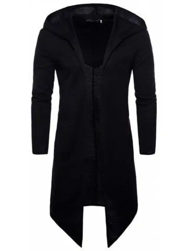 Full Sleeves Shrugs for Men (Black, S)