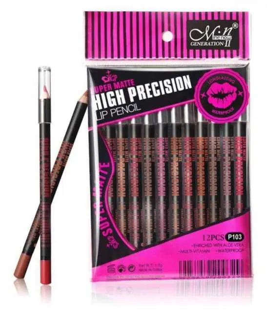Lenon Makeup Accessory Mn Lip Liner Crayon High Precision, 4.2 g, D296