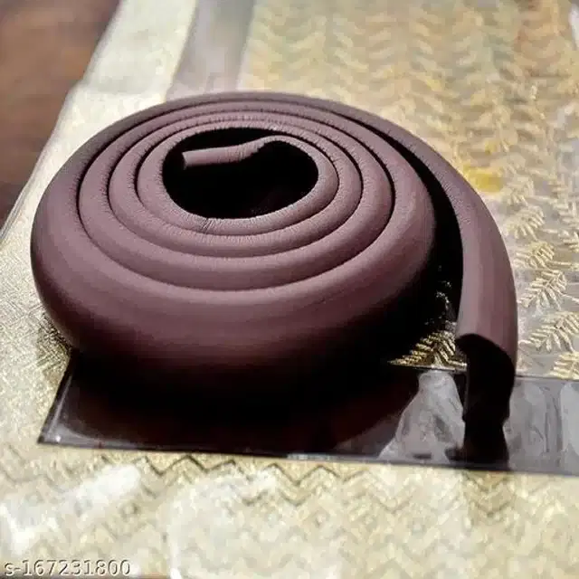 Rubber Furniture Edge Protector, Brown, 2 m