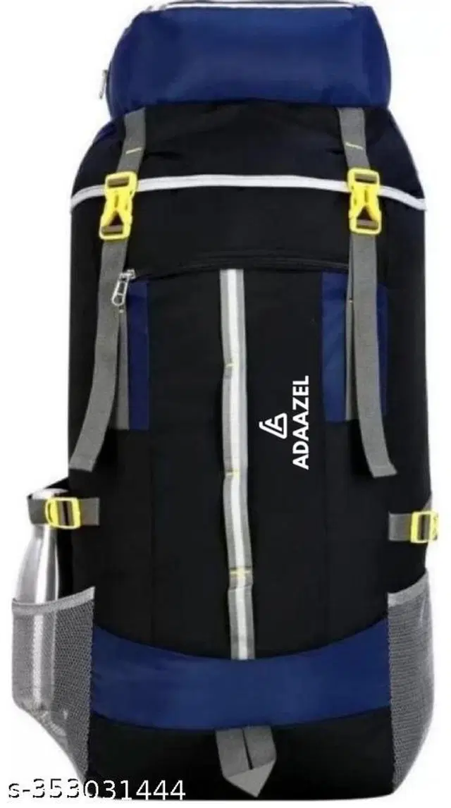 Hiking Backpack for Men & Women, Navy Blue & Black