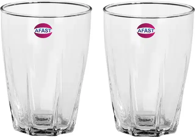 Liquor cum Cocktail Glasses, Transparent, 300 ml, Pack of 2