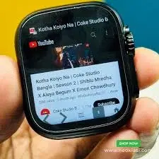 T-800 Ultra Series Smartwatch for Men & Women, Black