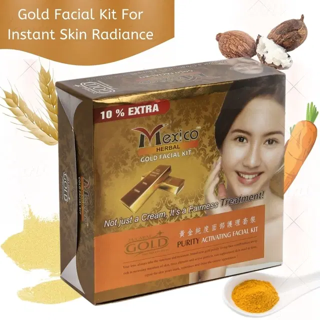 Maxico Herbal Gold Facial Kit