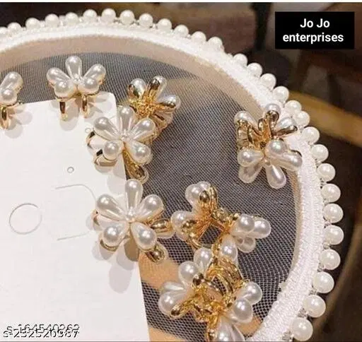 Metal Hair Clips for Women, Pack of 12 (Multicolor)