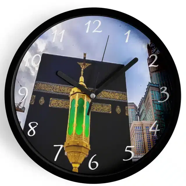 Analog Wall Clock, Multicolor, 7 inches