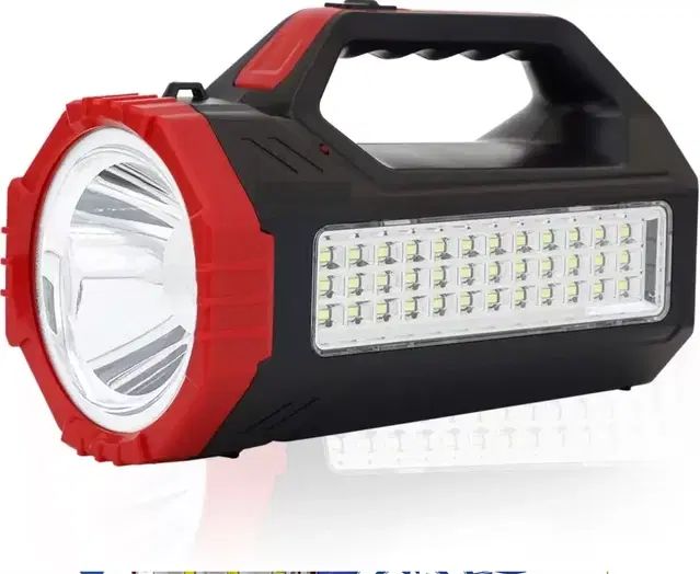 Bright Led Torch Light, Red, 23 Cm