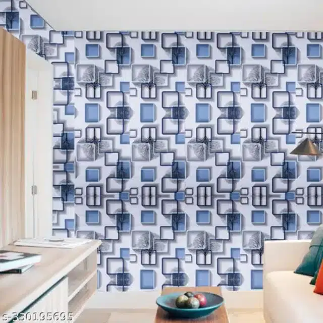 Vinyl Wallpaper for Home, Multicolor, 45x250 cm