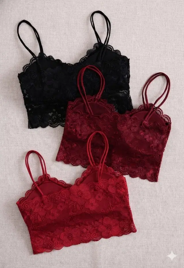 Cotton Solid Padded Bras for Women, Multicolour, Pack of 3 (28)