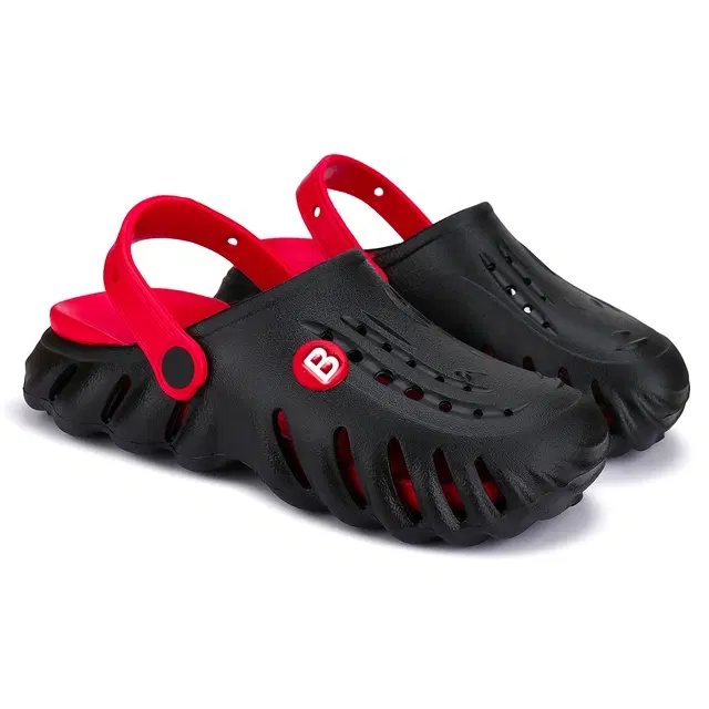 Clogs for Kids (Red & Black, 1)