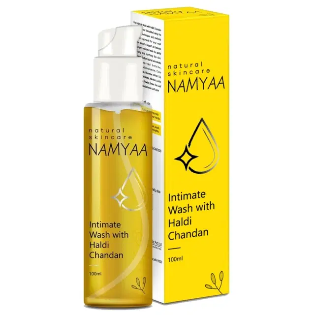 Namyaa Haldi Chandan Intimate Wash - 100 ml