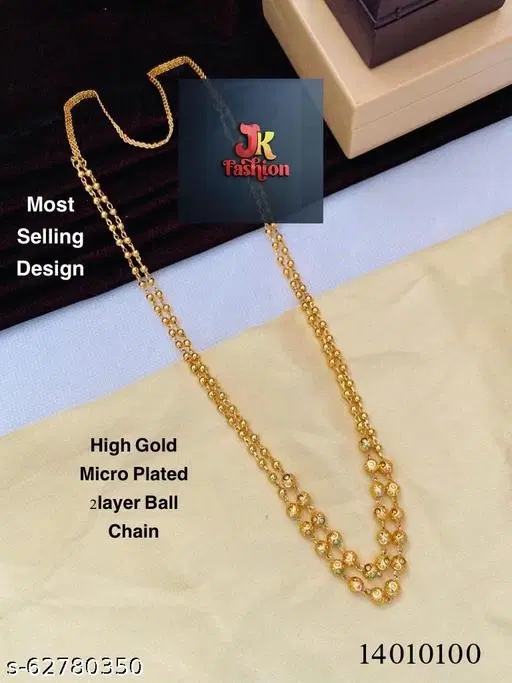 Gold Chain for Men (Free Size)