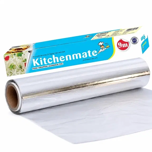 Kitchenmate Aluminium Foil, Silver, 9 m