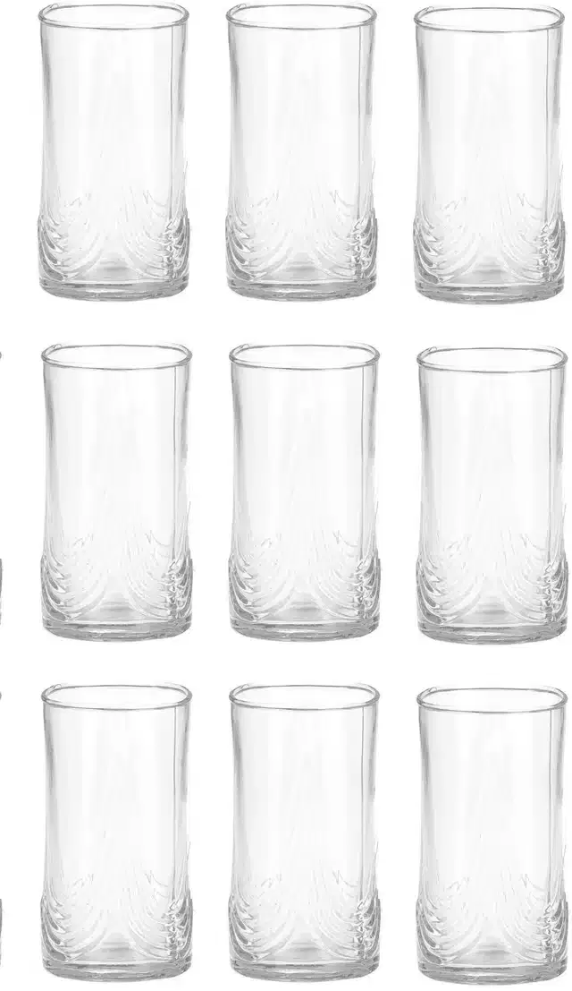 Liquor cum Cocktail Glasses, Transparent, 300 ml, Pack of 9