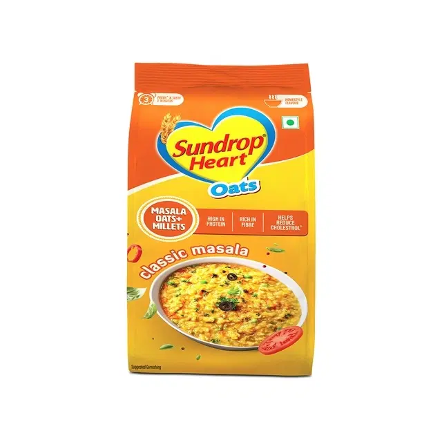 Sundrop Heart Classic Masala Oats 500 g