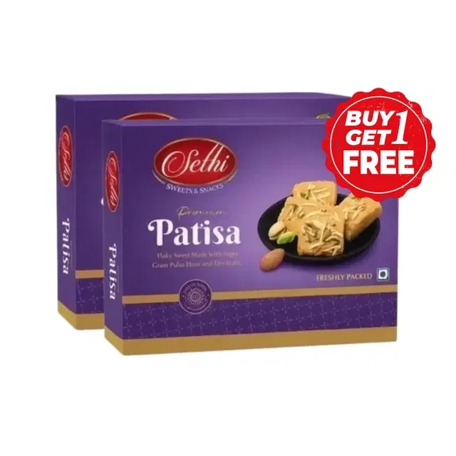 Sethi Patisa 2X250 g  ( Buy 1 Get 1 Free )