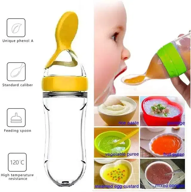 Silicone Food Feeder for Kids, Multicolor
