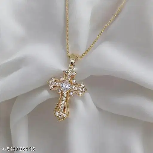 Christian Jesus Copper Alloy Cross