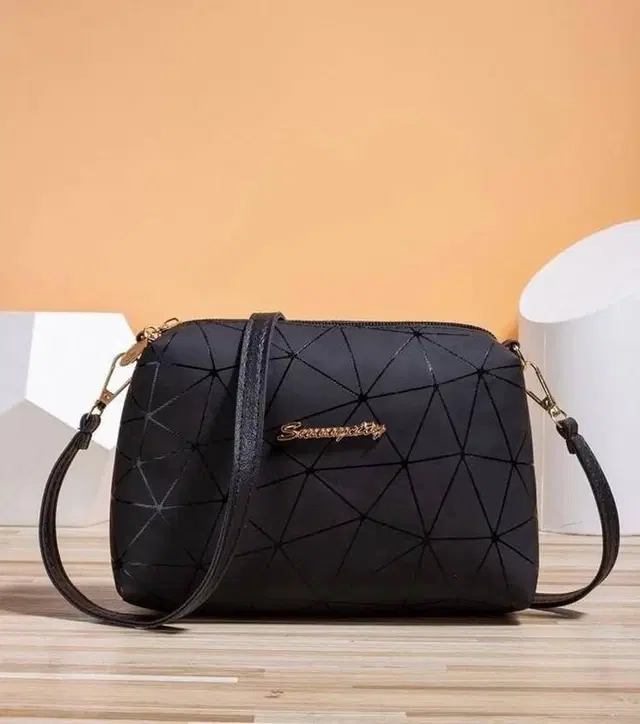 Women sling bags, Black