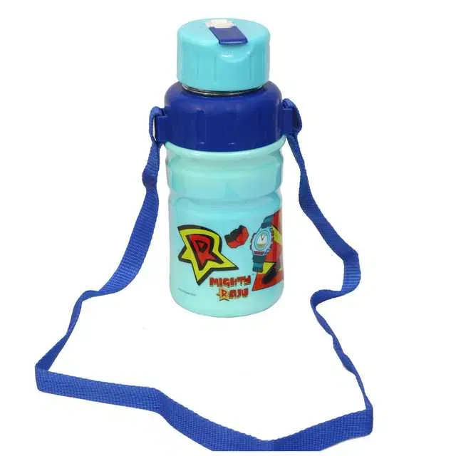 Insulated Stainless Steel Kids Sipper Water Bottle Steel Safe, Blue, 400 ml, J-139