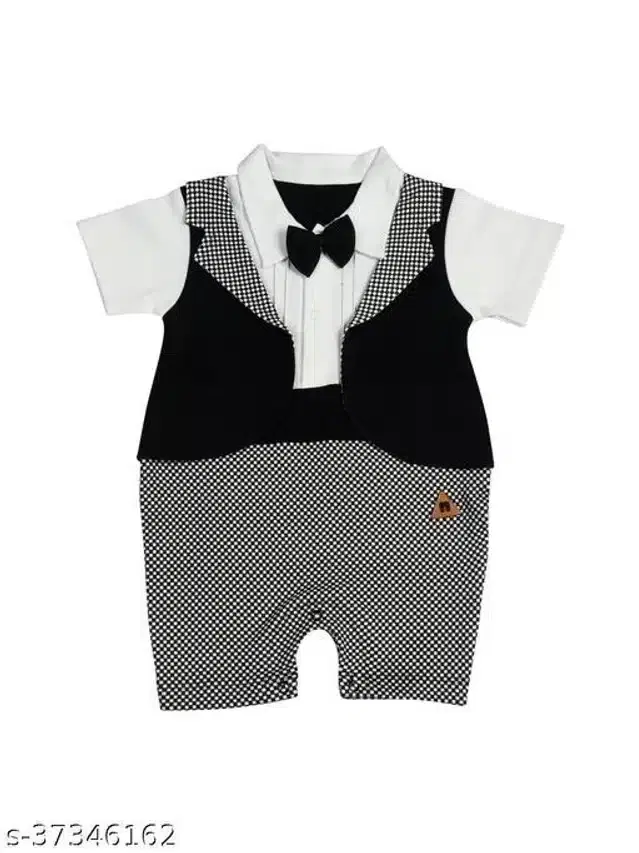 Rompers for Boys (Multicolor, 9-12 Months)