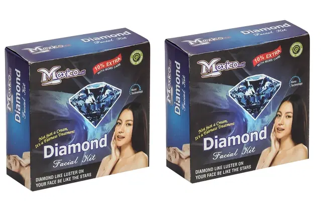 Maxico Herbs Diamond Facial Kits, Pack of 2