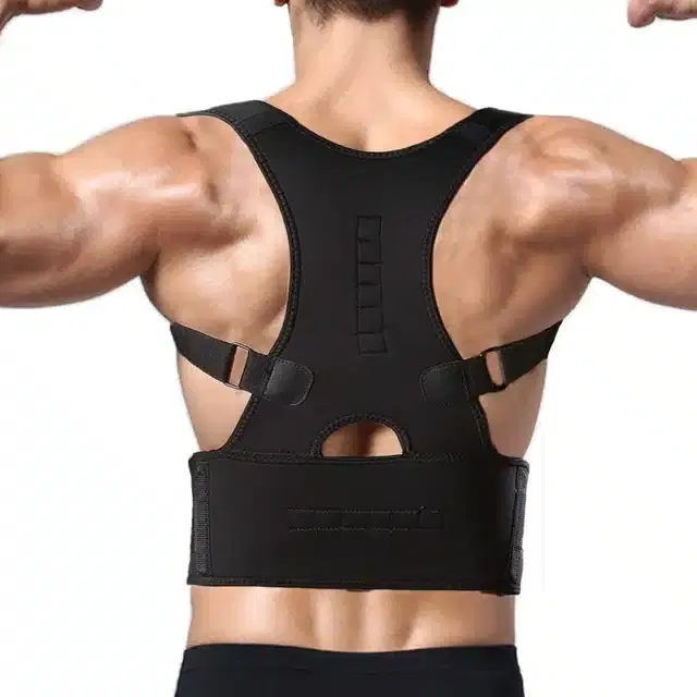 Posture Corrector Support Belt for Men & Women, Black