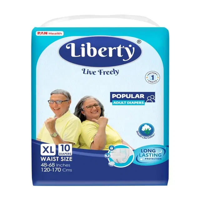 Liberty Adult Eco Diapers (XL) - 10 Diapers
