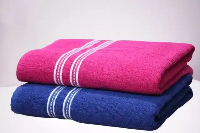 Bath Towel, 27x54 inches, Pack of 2, Multicolor