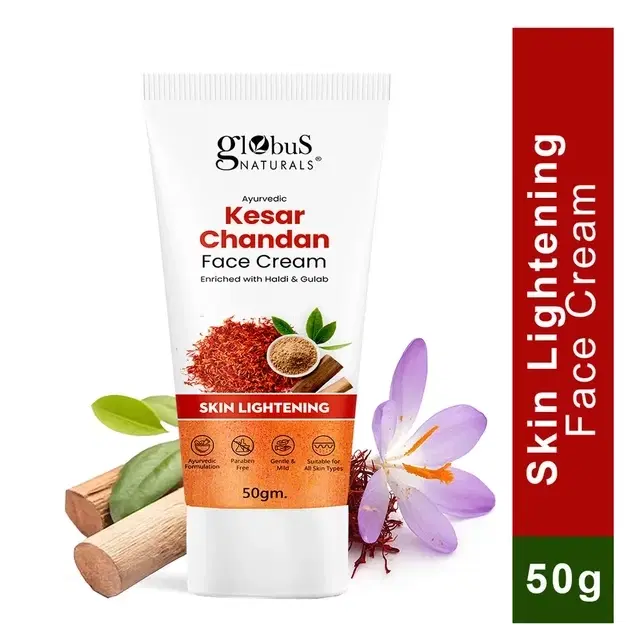 Globus Naturals Daily Glow Kesar Chandan Face Cream with SPF 50 g