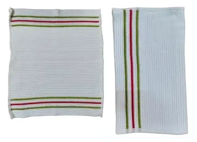 Microfiber Floor Dust Cleaning Clothes, Multicolor, Pack of 2