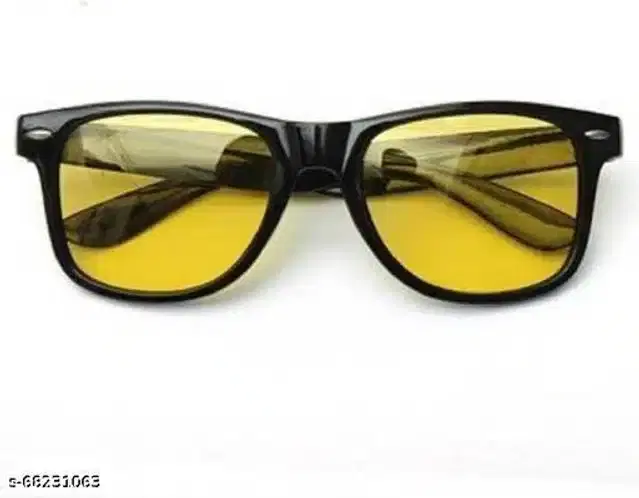 Sunglasses for Unisex (Yellow & Black)