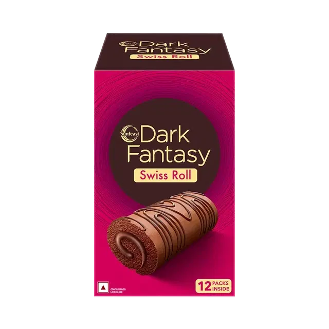 Sunfeast Dark Fantasy Swiss Choco Roll, 259.2 g