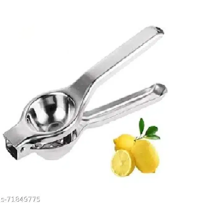 Stainless Steel Lemon Squeezer, Silver
