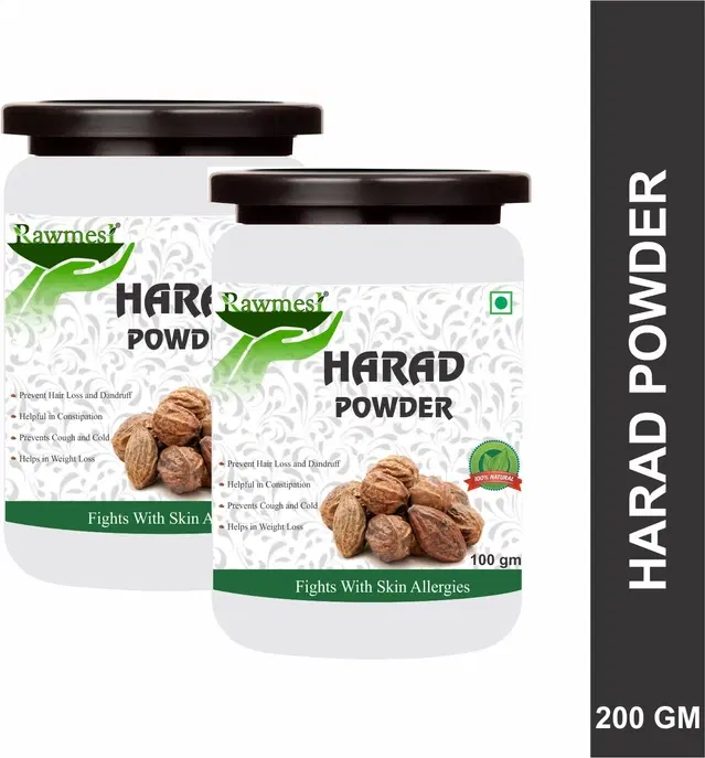 Pure Ayurvedic Harad Powder, 100 g, Pack of 2