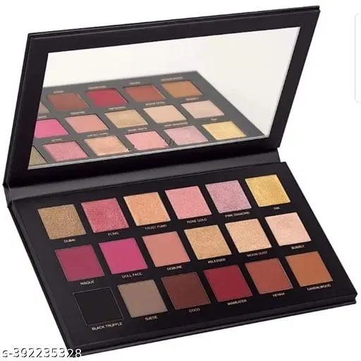 18 Colors Eye Shadow Palette, Multicolor