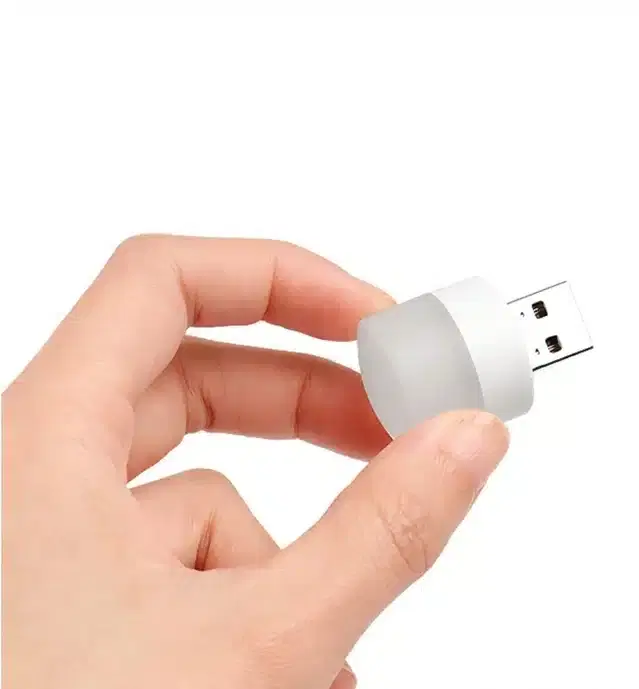 Mini USB LED Bulb, White, 1 W