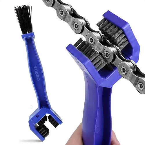 Cleaning Brush for All Type Chain-Gears, Blue & Black