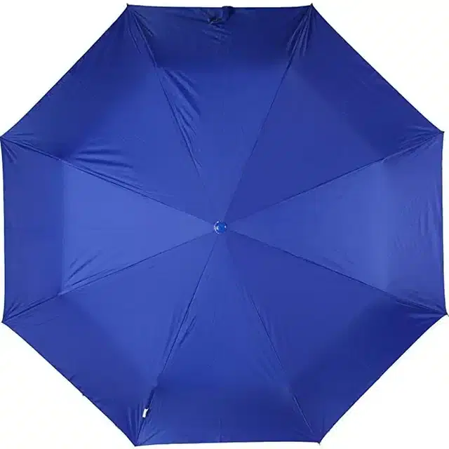 8 Ribs Polyester Umbrella with Pouch, Multicolor