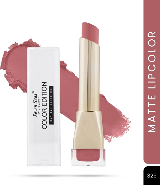 Seven Seas Lipstick for Women, Nude Flush (3.5g)