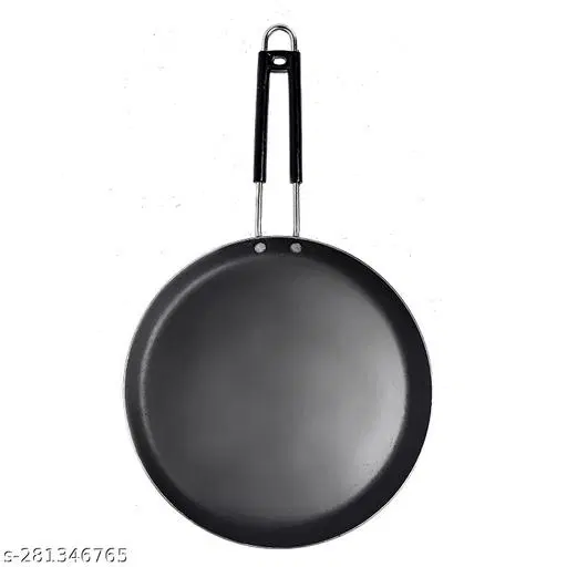 Cast Iron Tawa, Black