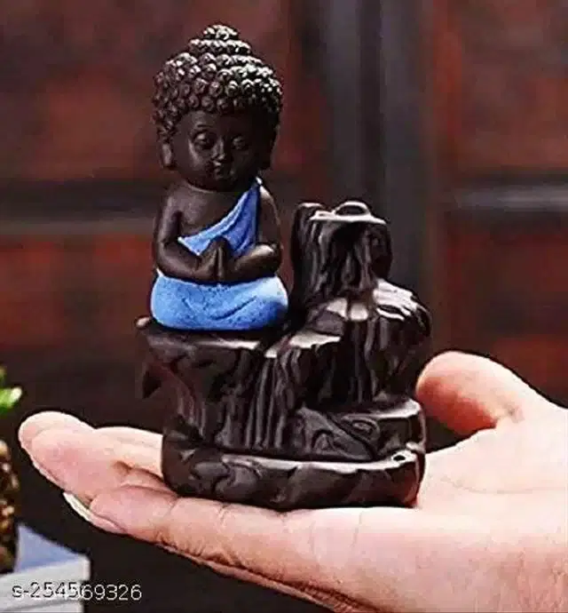 Lord Buddha Showpieces, Black & Blue