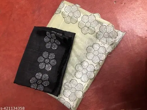 Organza Embellished Saree For Women, Beige