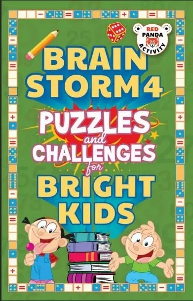 Brain Storm 4: Puzzles and Challenges for Bright Kids