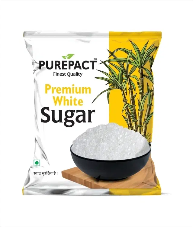 Purepact Premium White Sugar 1 kg