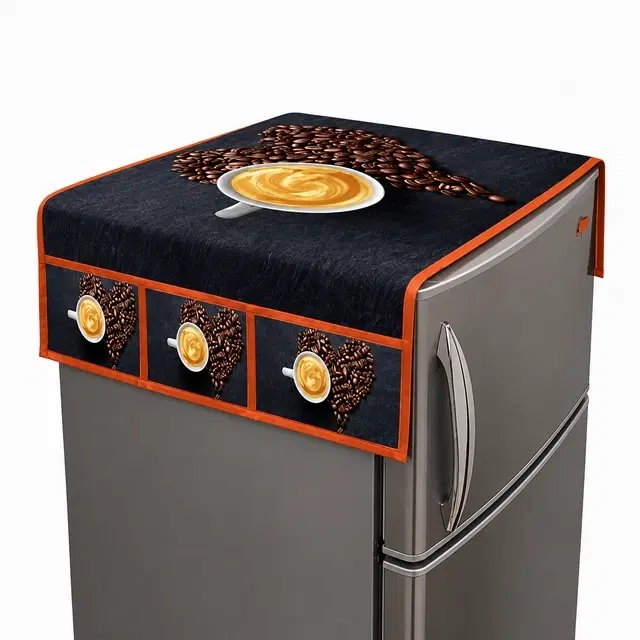Grover only Fridge Top Cover Pack of 1 Printed