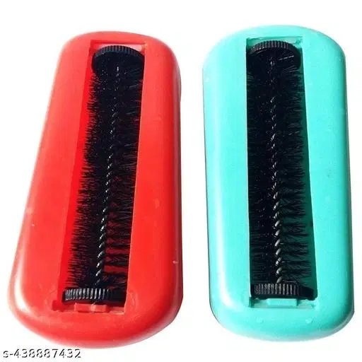 Plastic Magic Cleaning Roller Brushes, Multicolor, Pack of 2