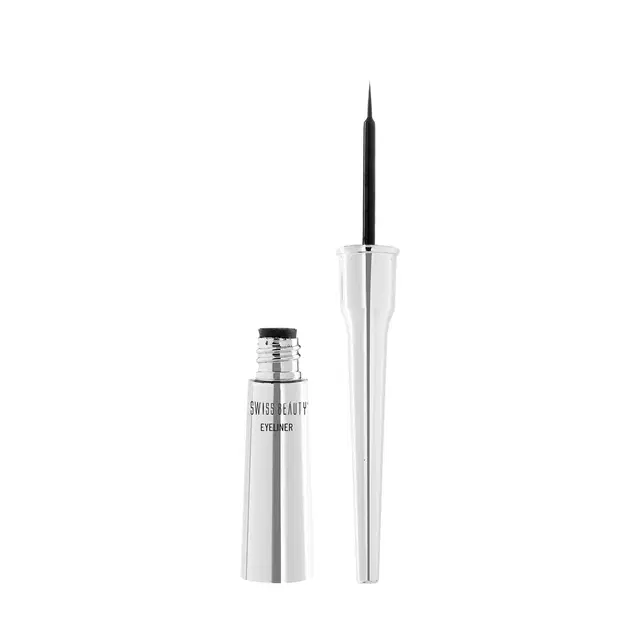 Swiss Beauty Jet Black Liquid Eyeliner, 4 ml