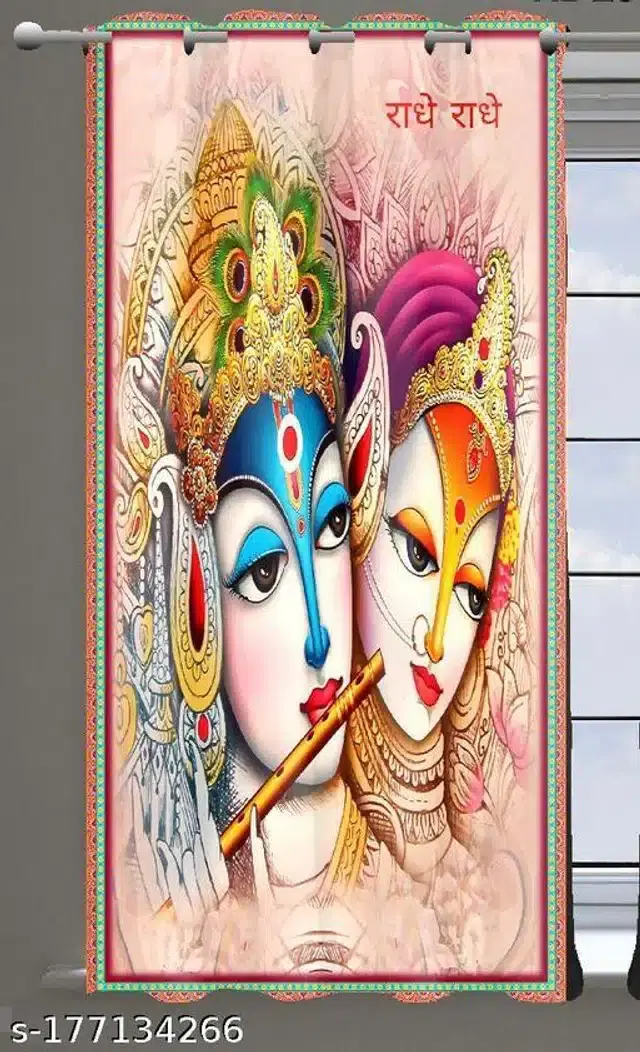 Curtains for Door, Multicolor, 5 Feet