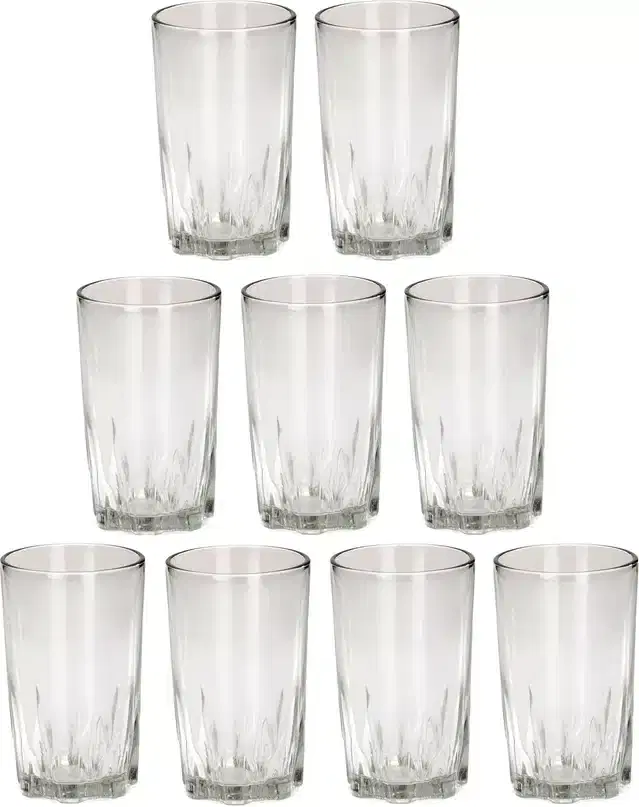 Liquor cum Cocktail Glasses, Transparent, 200 ml, Pack of 9